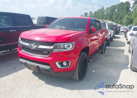 2015 Chevrolet Colorado Z71 from USA, damaged, VIN 1GCGTCE30F1130597